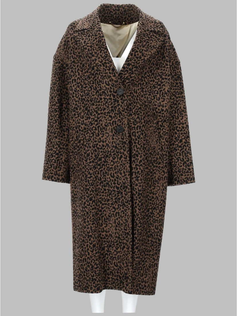 CAPPOTTO MONOPETTO COCOON IN LANA