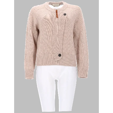 CARDIGAN IN LANA E CASHMERE