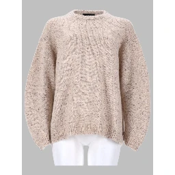 MAGLIA IN FILATO BOTTONATO CON LUREX