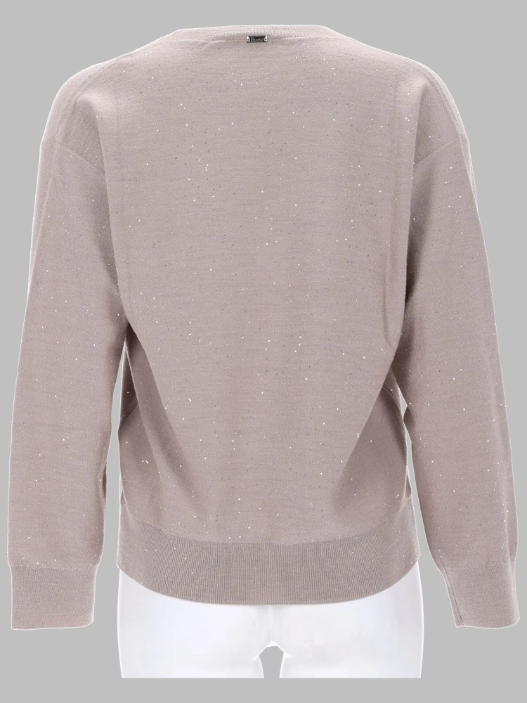 MAGLIA CON SCOLLO A V alternative