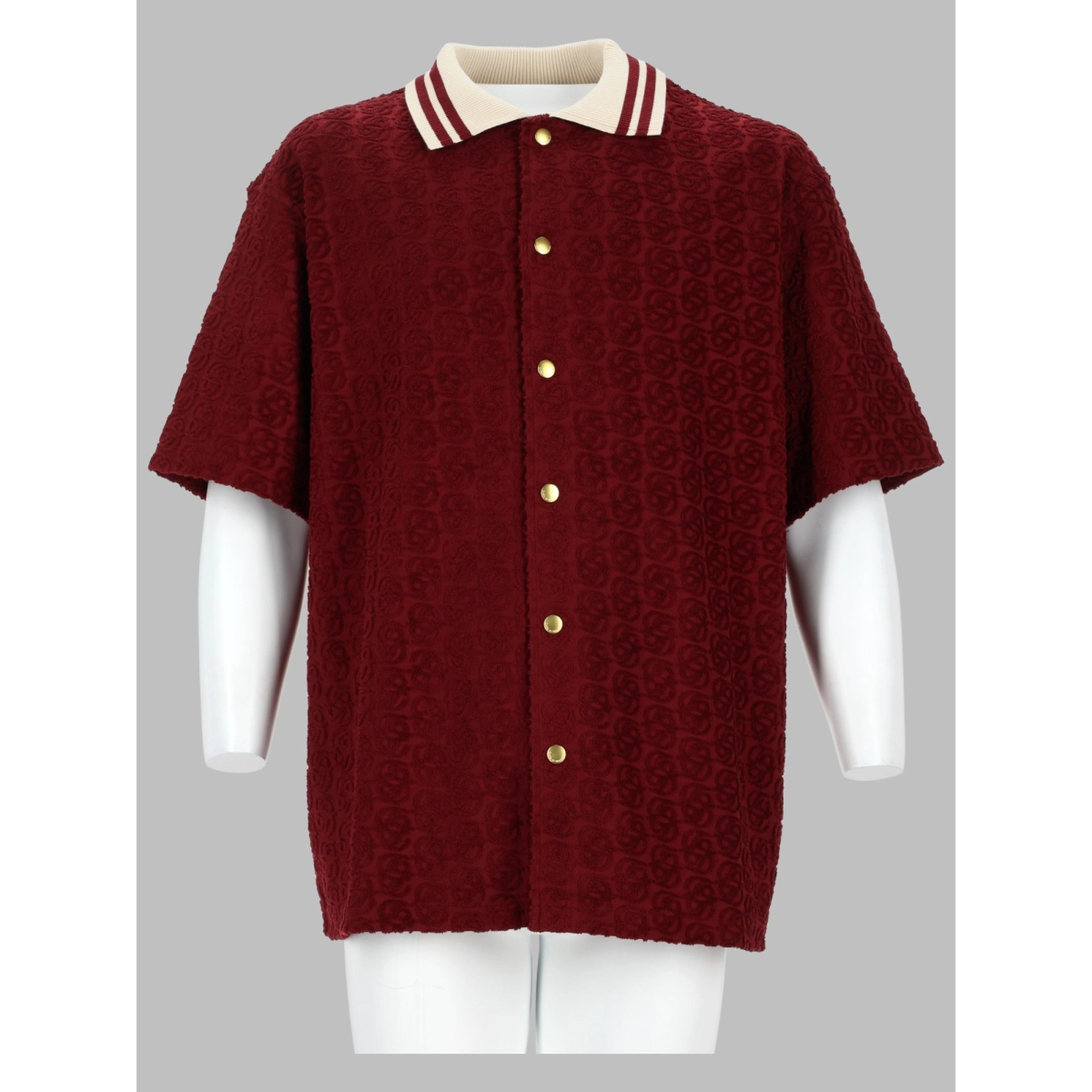 CAMICIA MONOGRAM IN COTONE