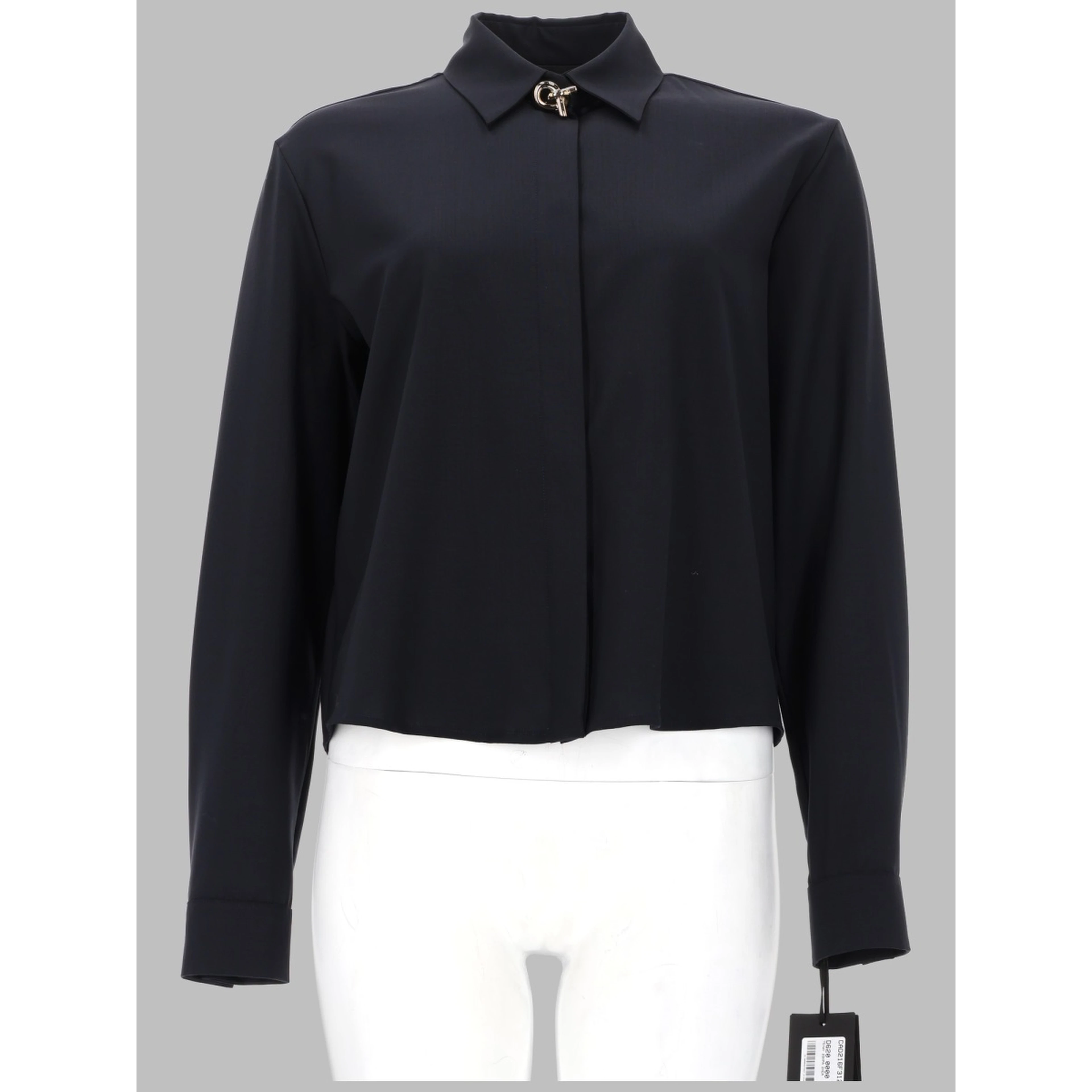 CAMICIA BOXY IN FRESCO LANA