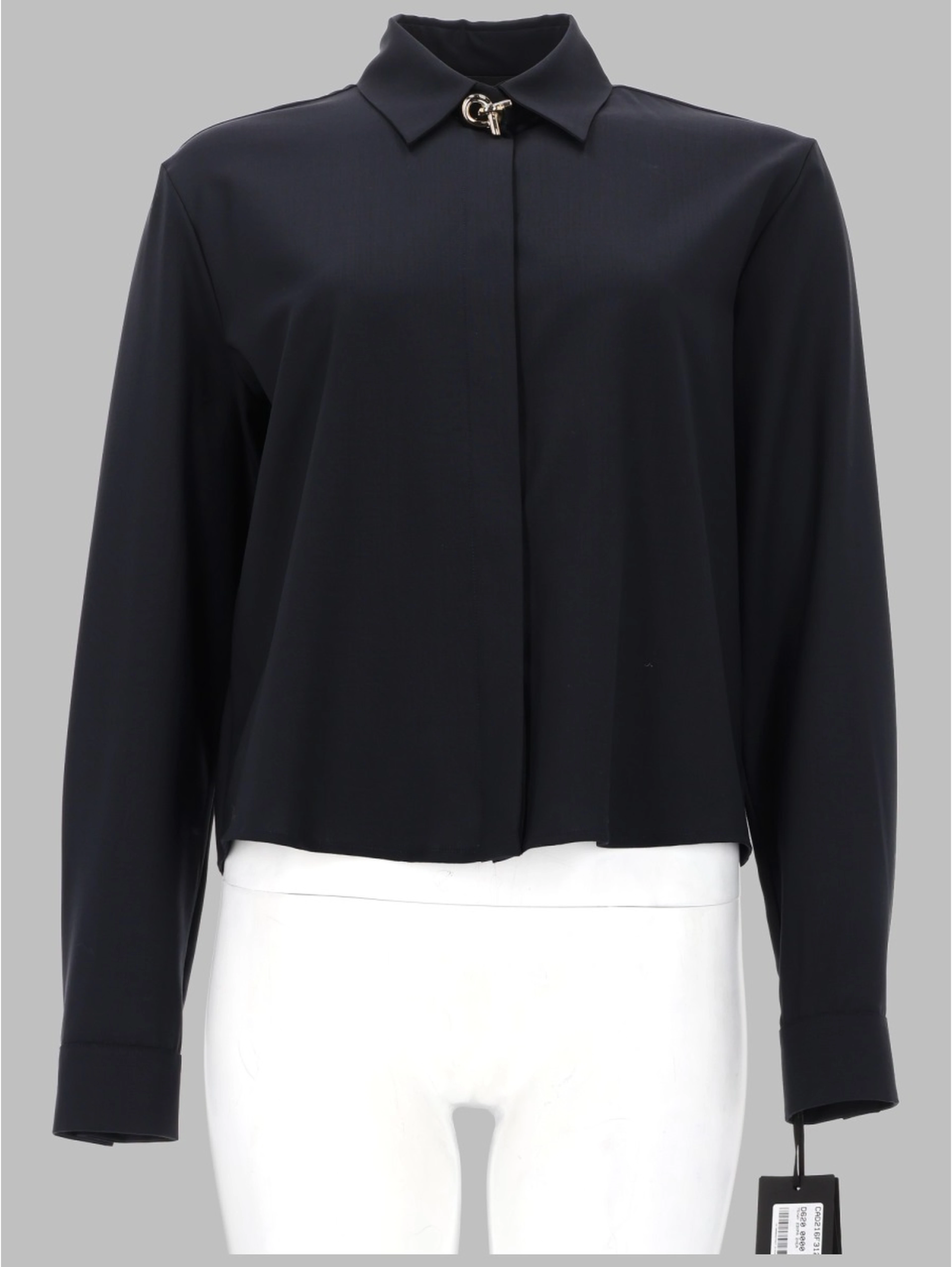 CAMICIA BOXY IN FRESCO LANA
