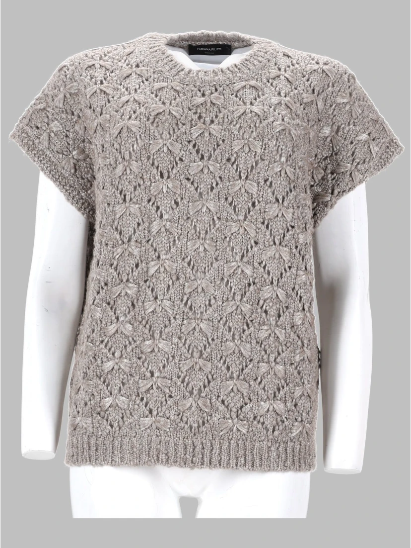 MAGLIA IN FETTUCCIA DI COTONE