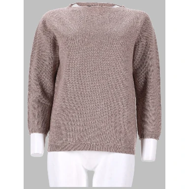MAGLIA IN PLATINUM CON LUREX
