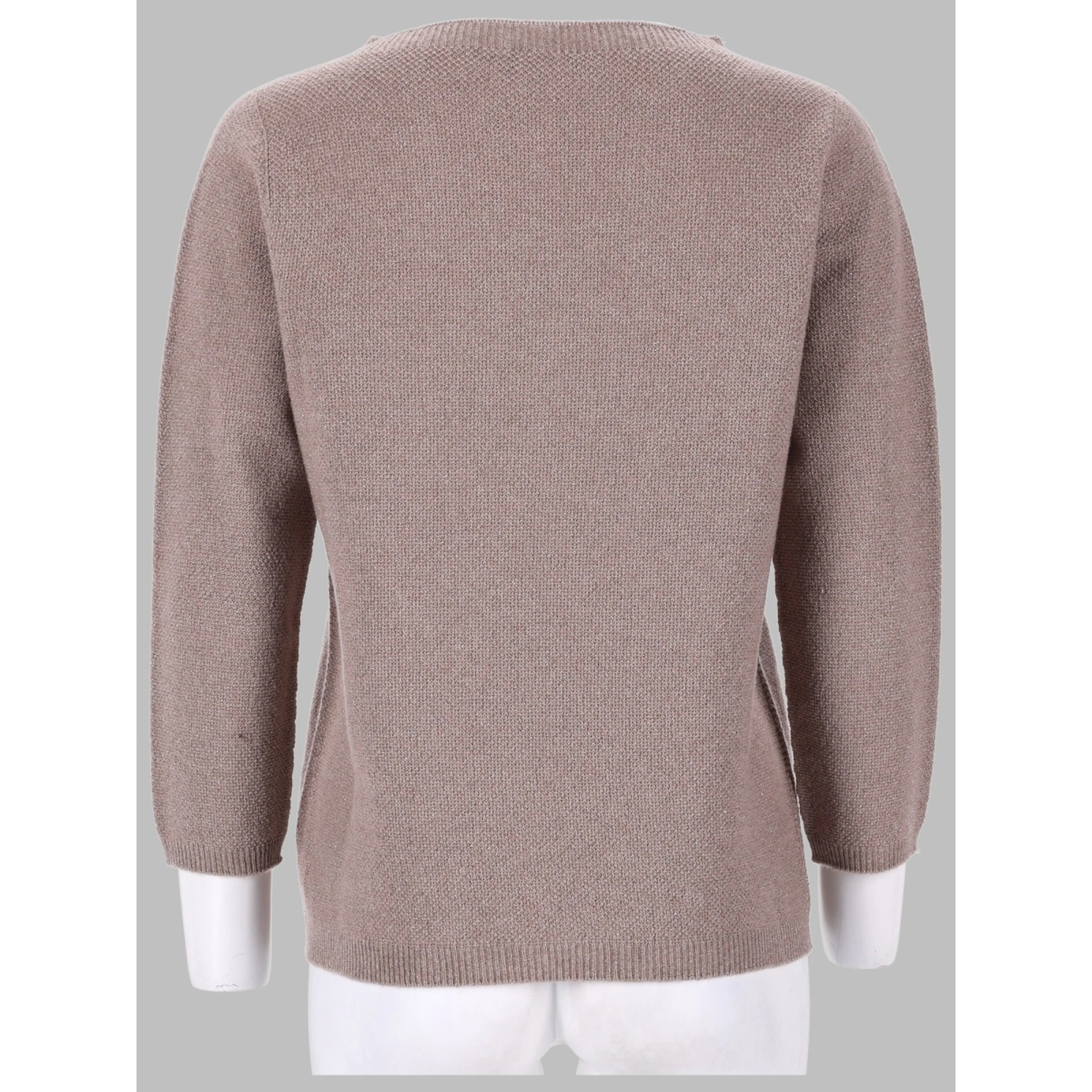 MAGLIA IN PLATINUM CON LUREX