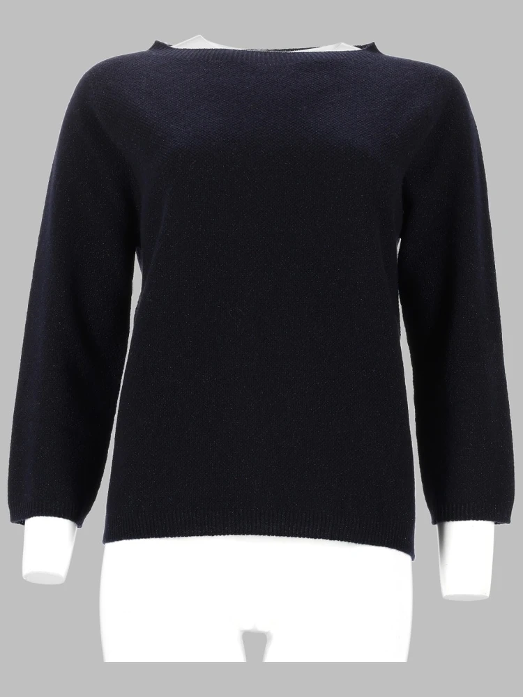 MAGLIA IN PLATINUM CON LUREX