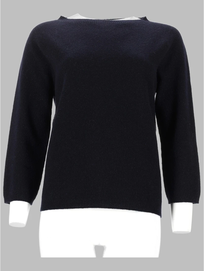 MAGLIA IN PLATINUM CON LUREX