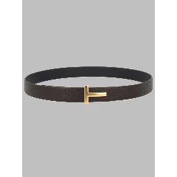 CINTURA "T ICON" IN PELLE FIORE