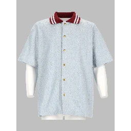 CAMICIA MONOGRAM IN COTONE