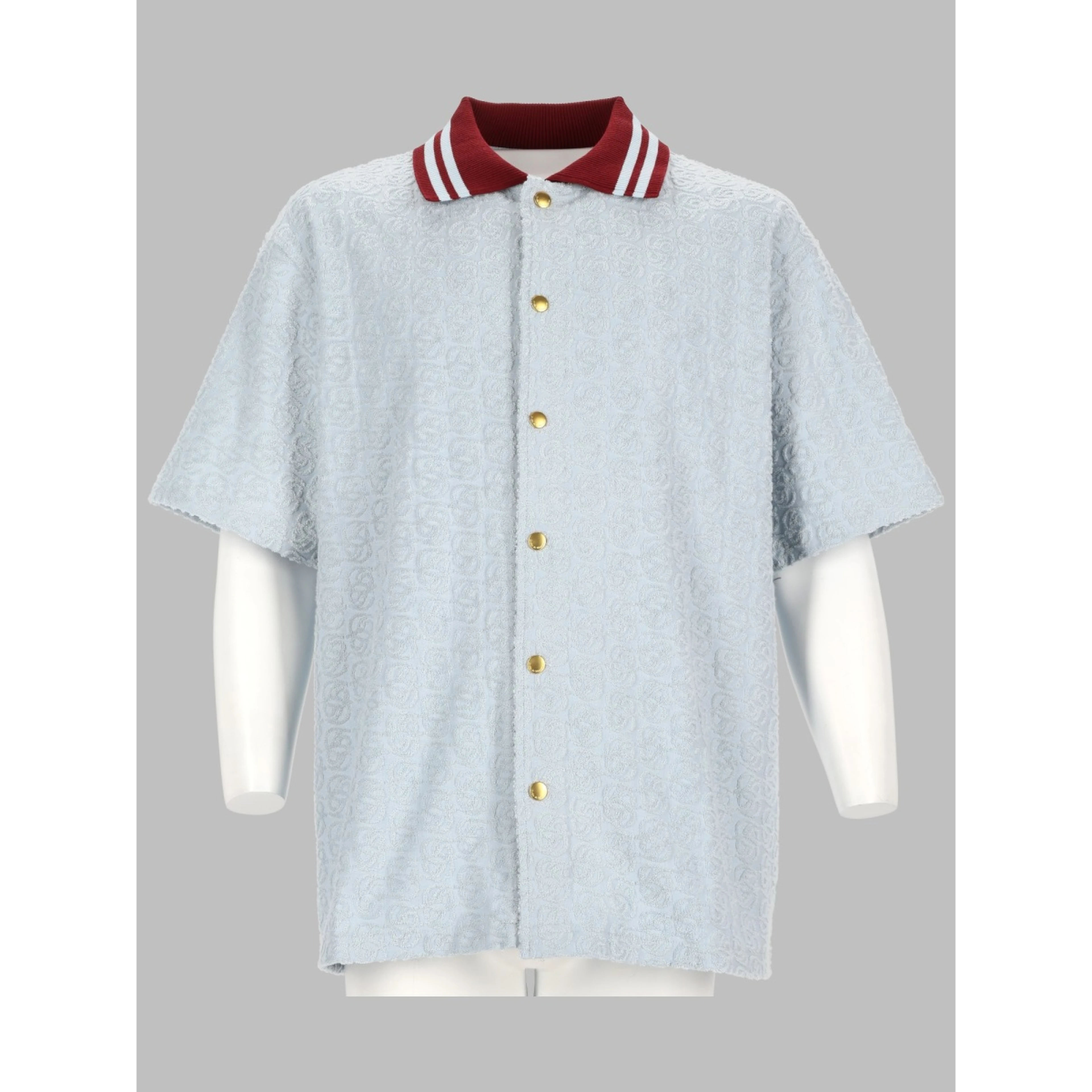 CAMICIA MONOGRAM IN COTONE