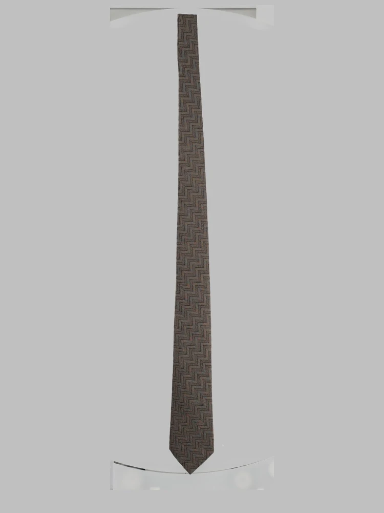 CRAVATTA IN SETA JACQUARD