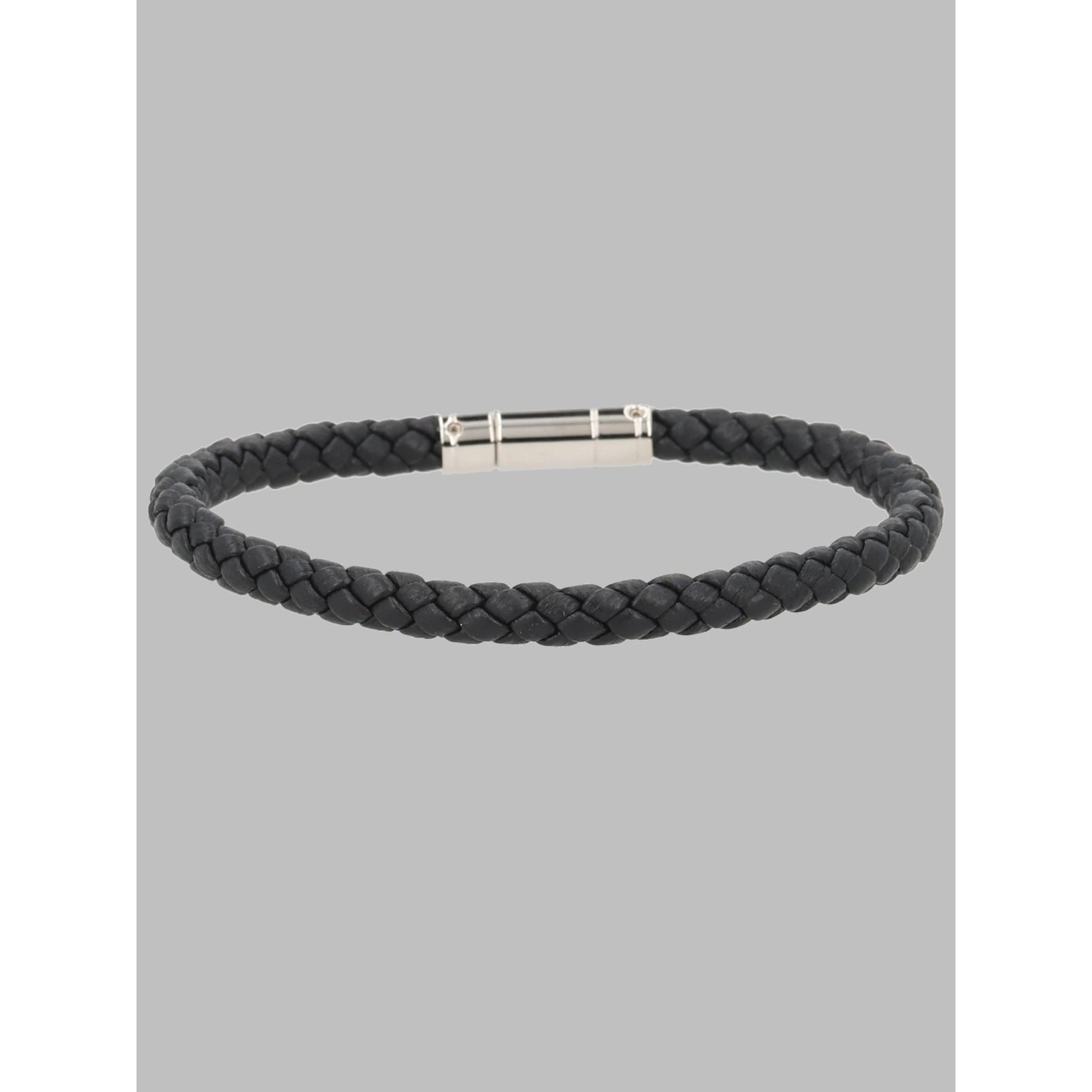 BRACCIALE IN PELLE INTRECCIATA