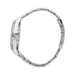 Gray Stainless Steel Dress Watch