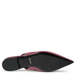 alma triomphe velvet flat slingback 05