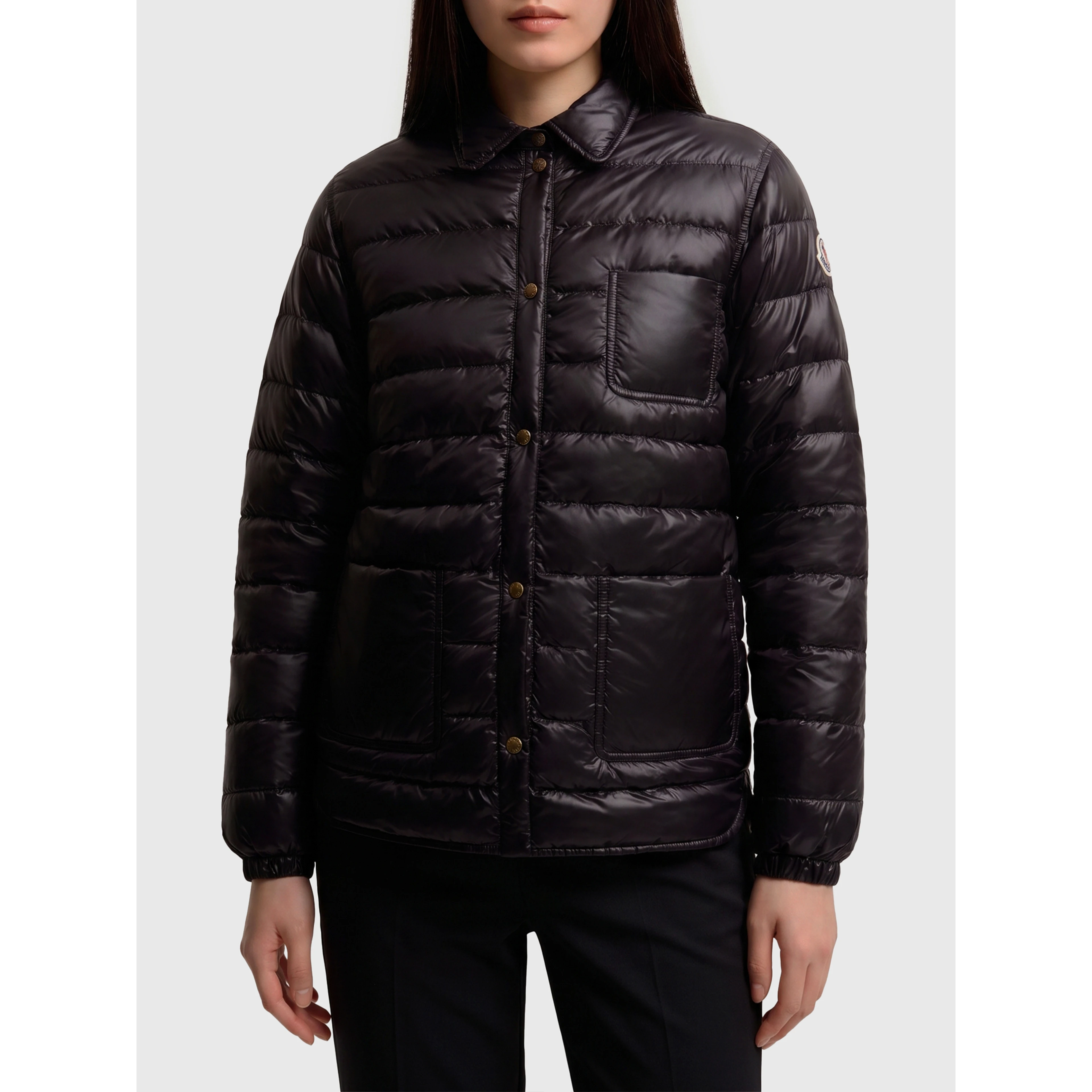 Fouine padded shirt jacket