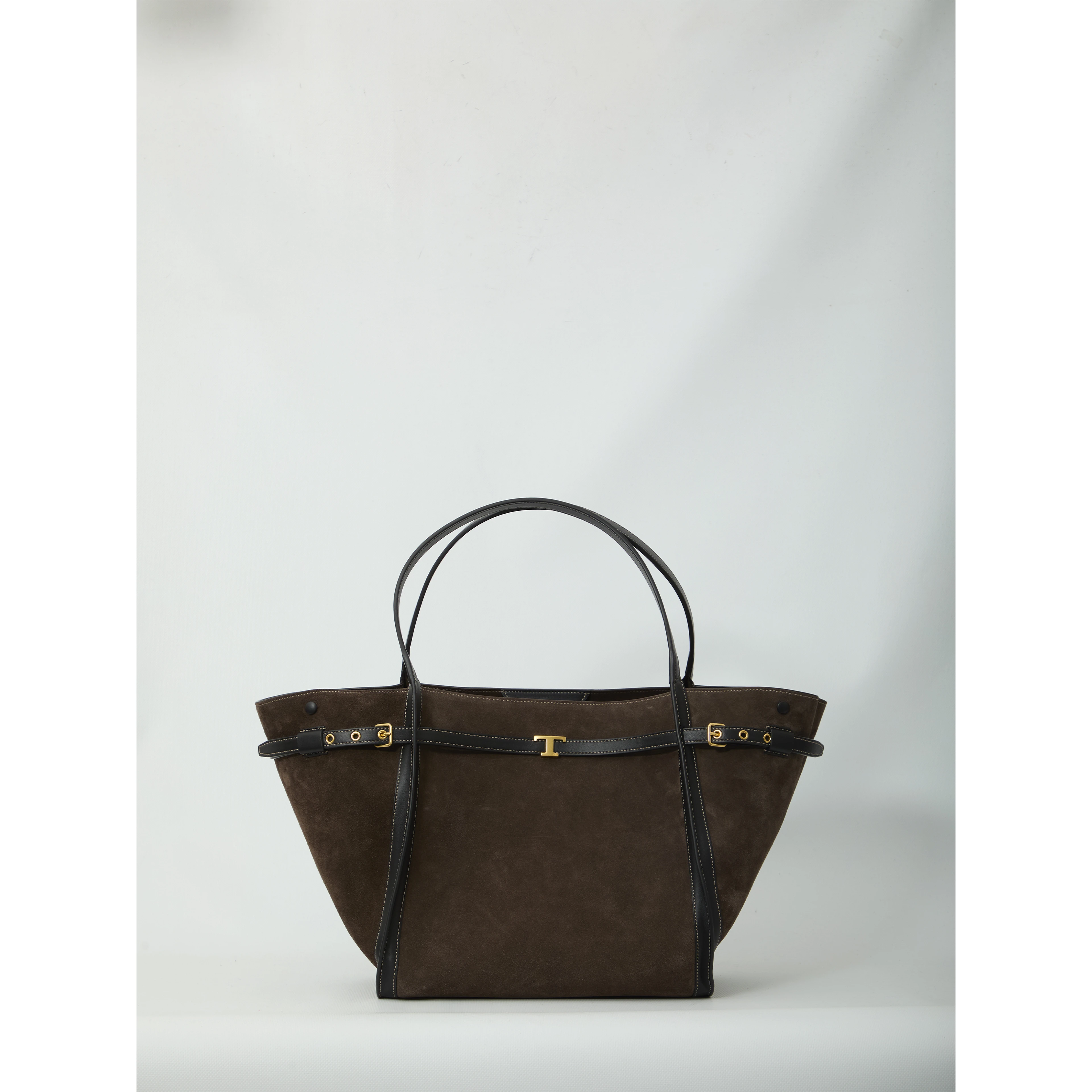 Medium T Signature shopping bag