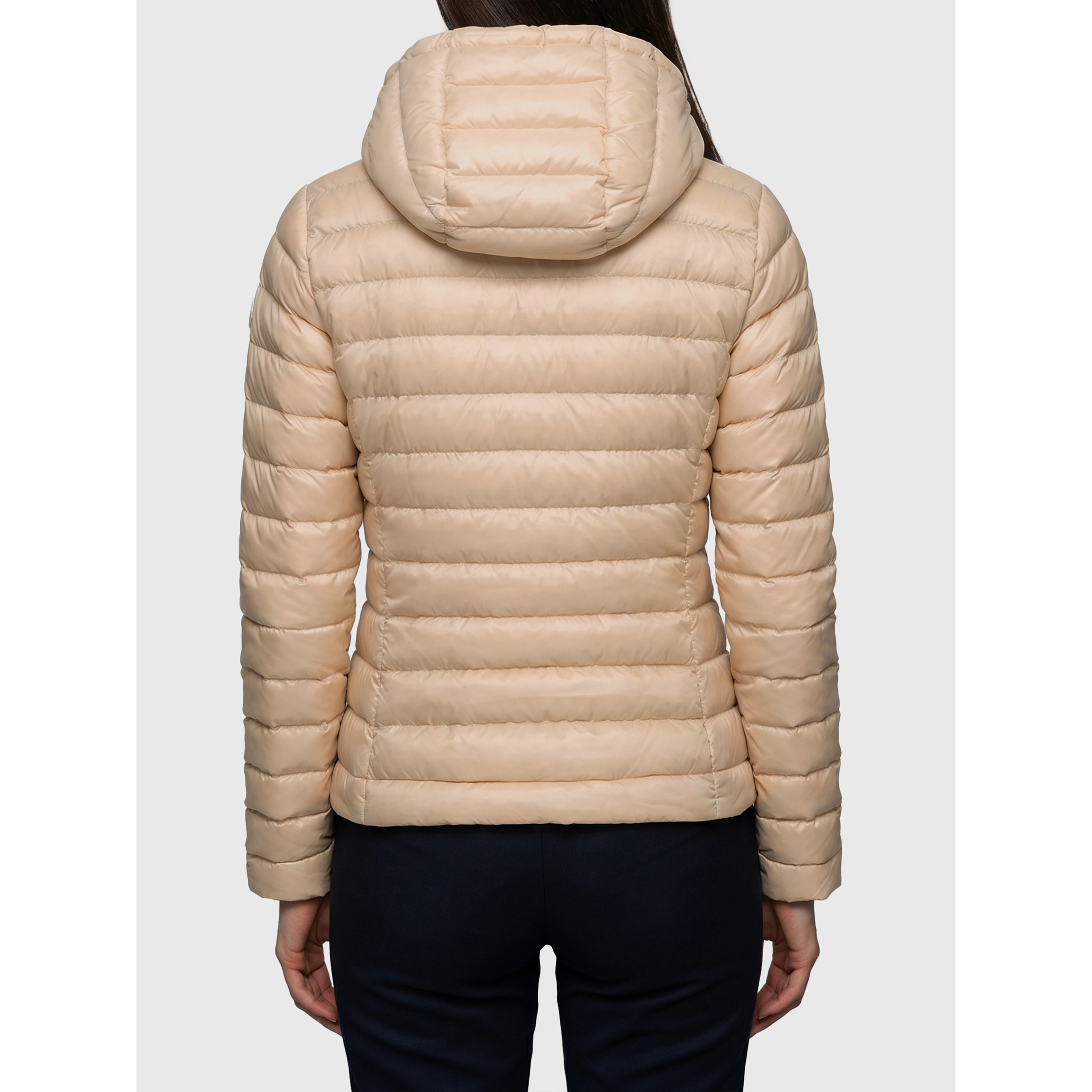 Igelhood short down jacket in longue saison