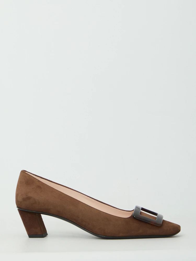 Belle Vivier pumps in suede