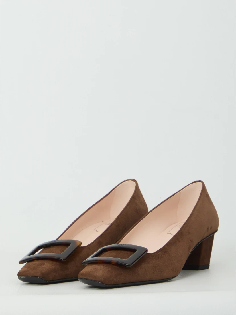Belle Vivier pumps in suede