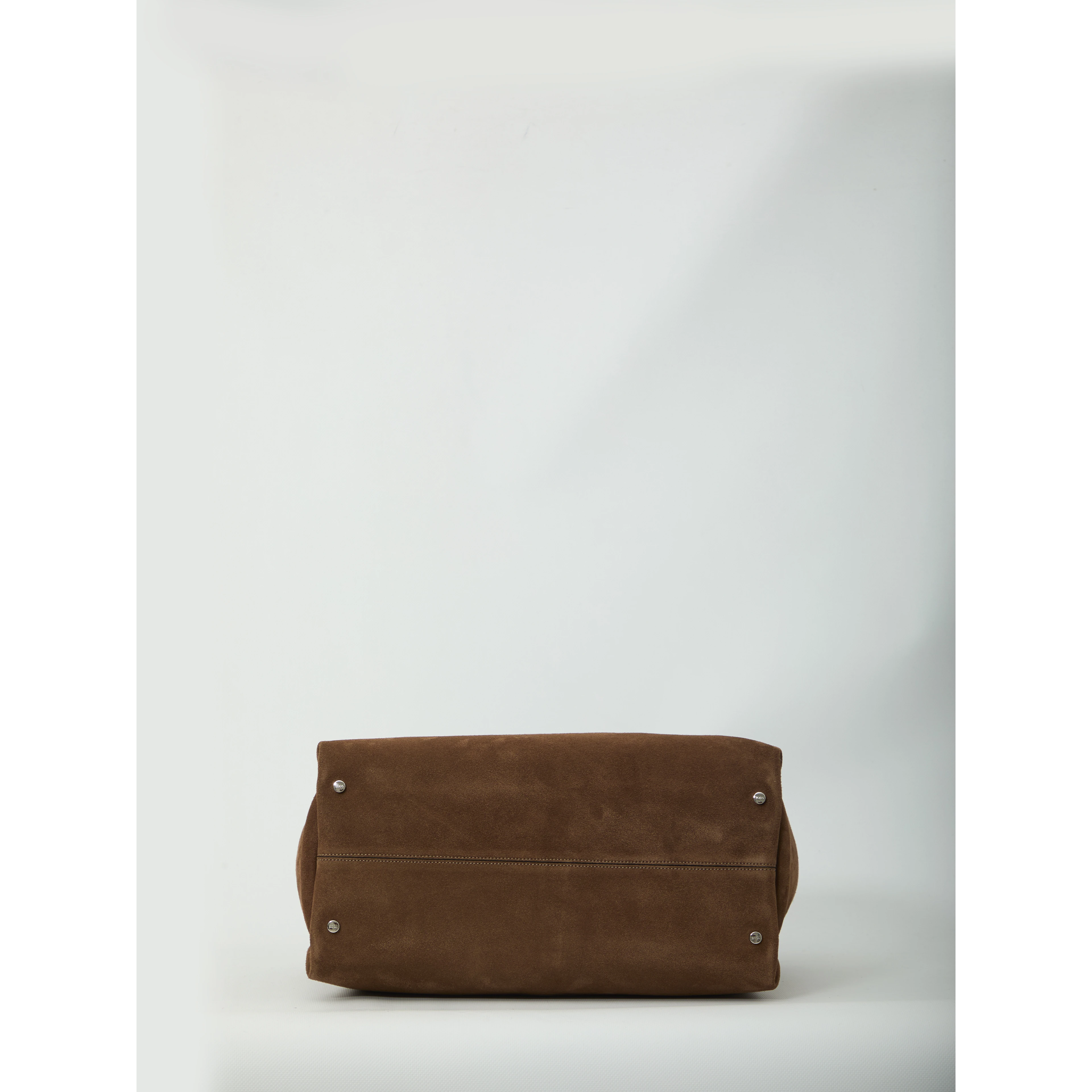 Medium suede leather bag