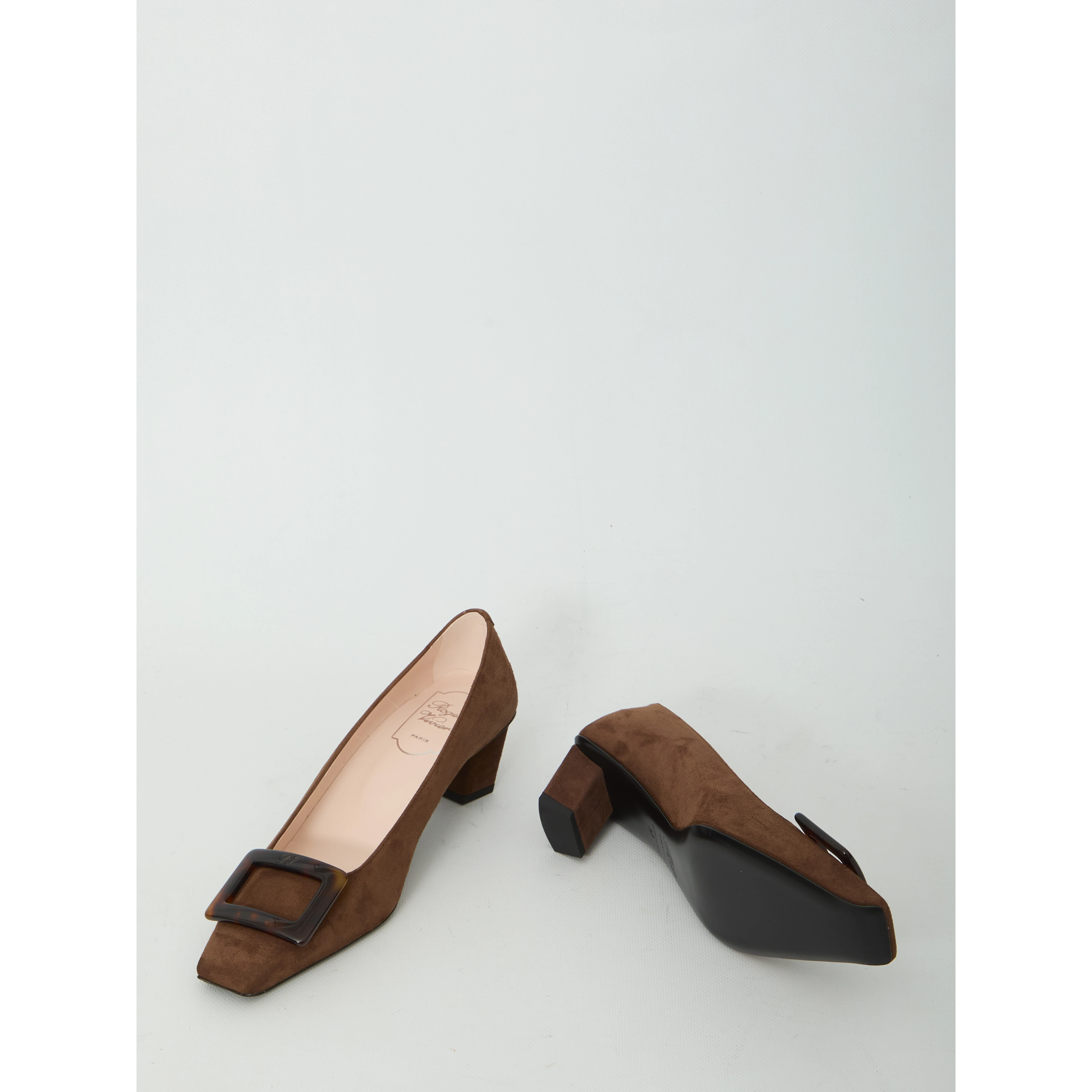 Belle Vivier pumps in suede