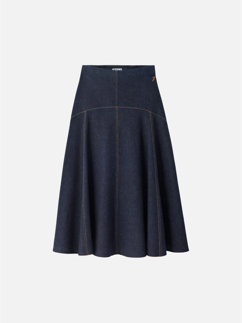 JACQUEMUS denim skirt