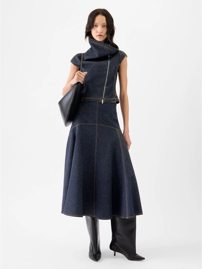 JACQUEMUS denim skirt