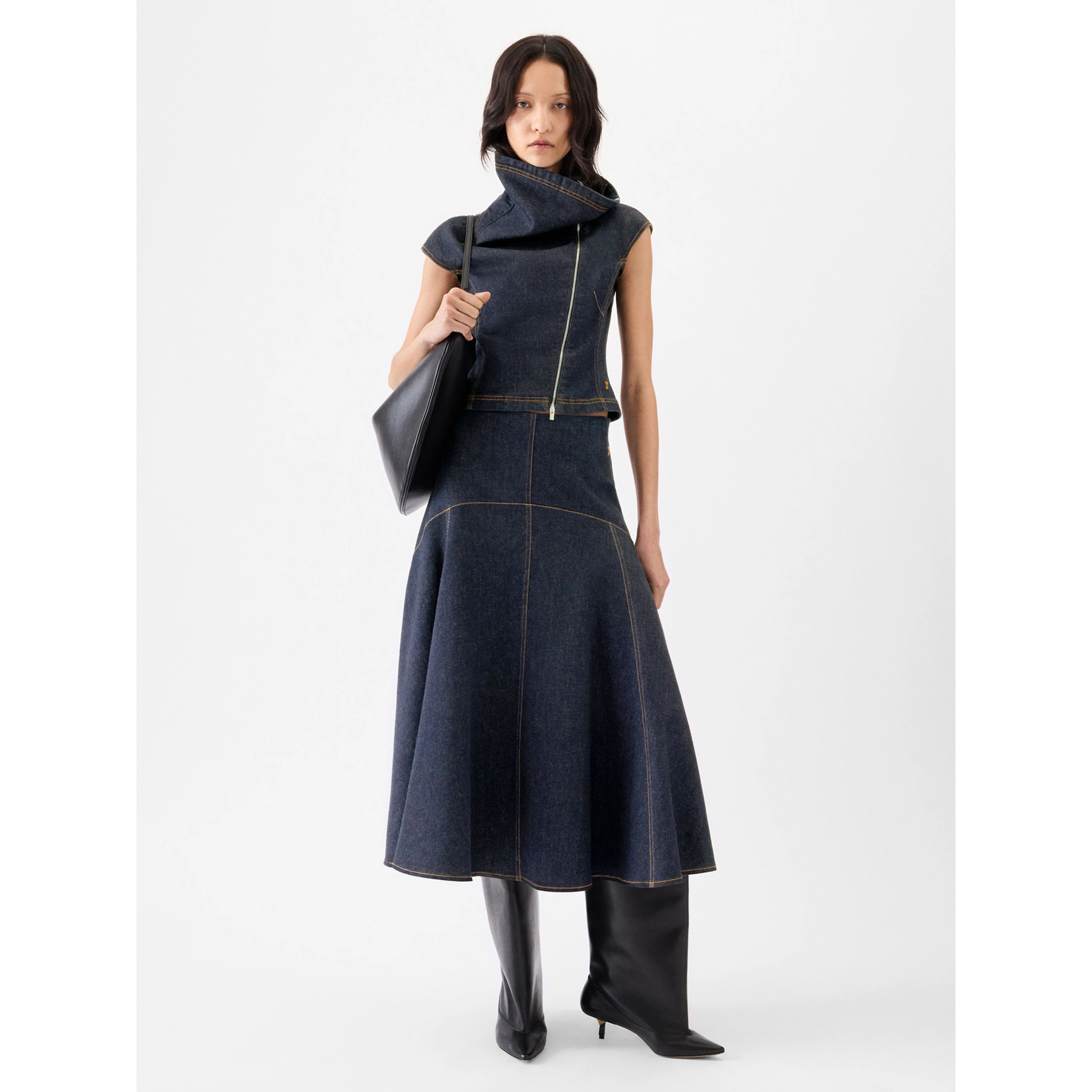 JACQUEMUS denim skirt