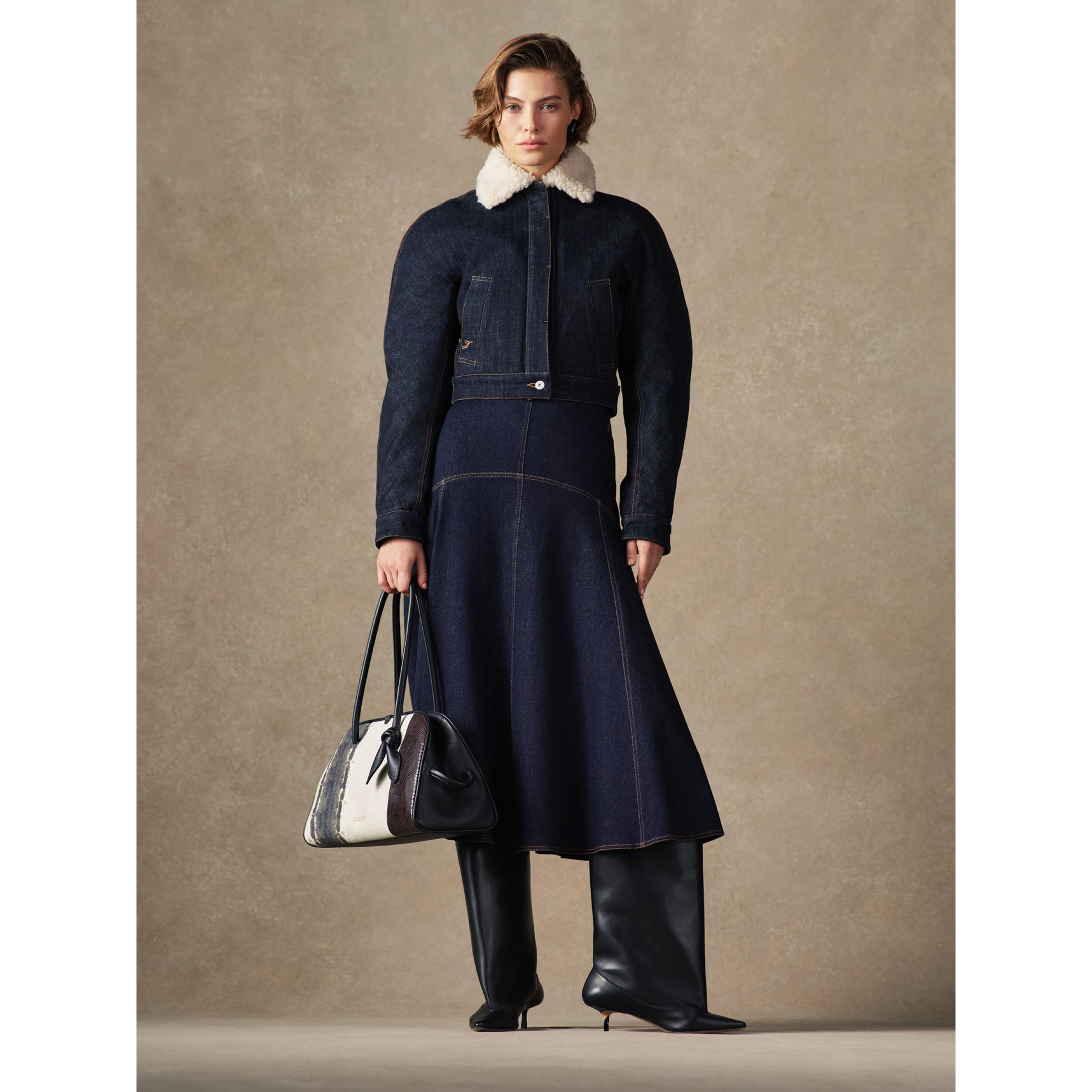 JACQUEMUS denim skirt