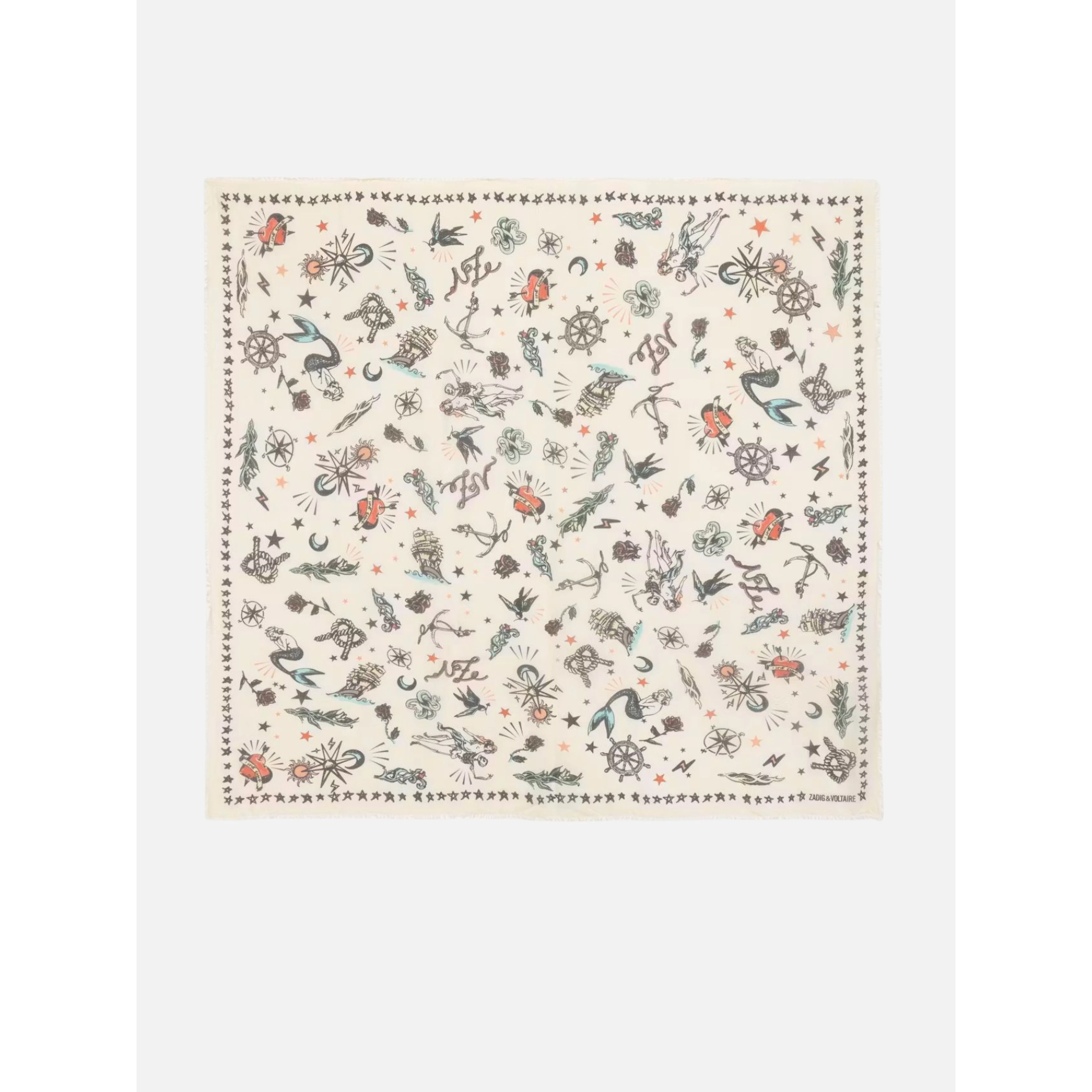 ZADIG&VOLTAIRE TATTOO scarf
