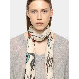 ZADIG&VOLTAIRE TATTOO scarf