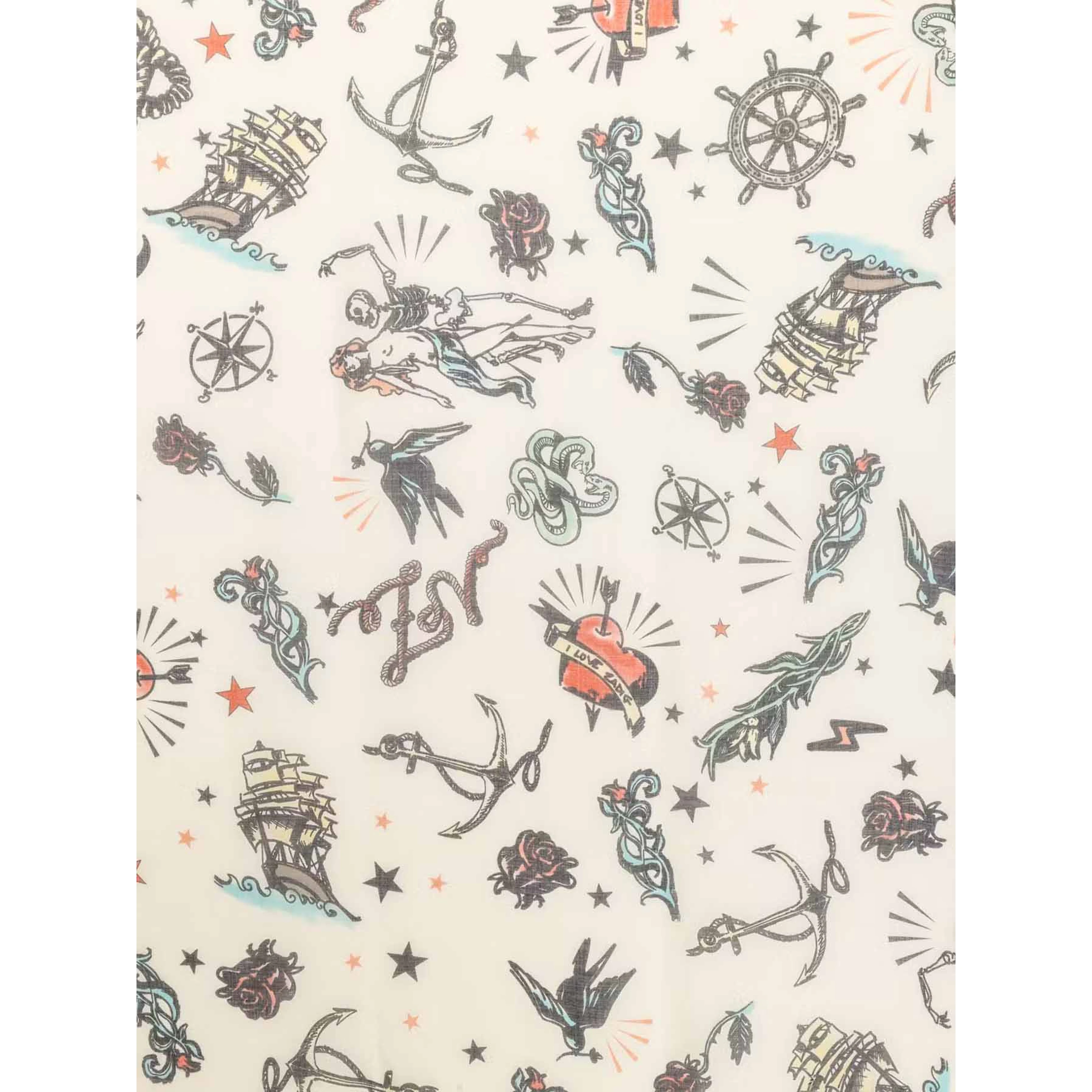 ZADIG&VOLTAIRE TATTOO scarf