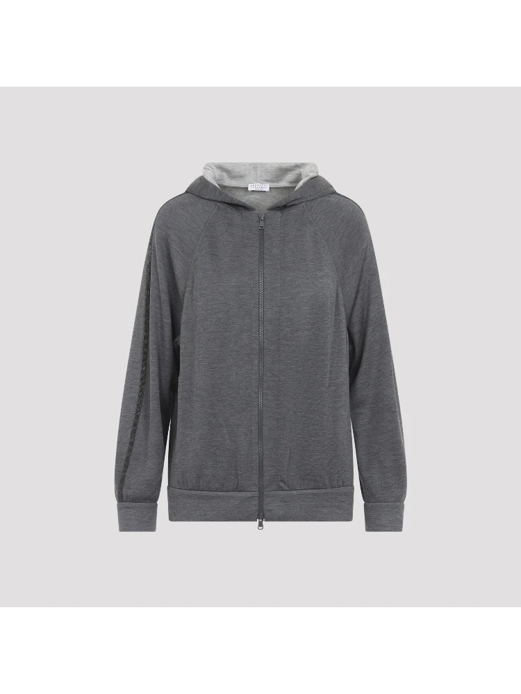 SWEATSHIRT FULL ZIP MONILE