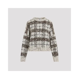 Brunello Cucinelli Check Sweater
