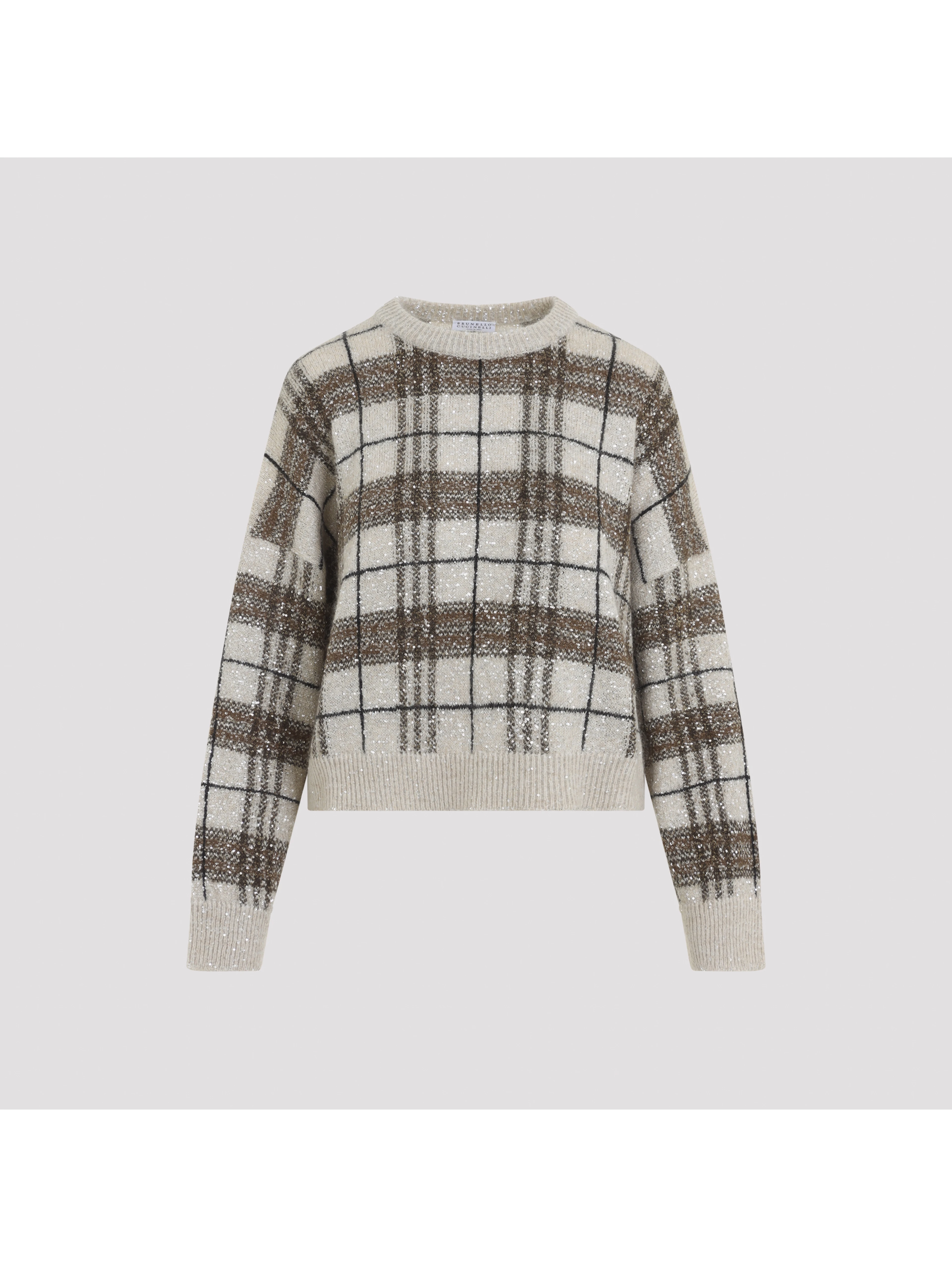 Brunello Cucinelli Check Sweater