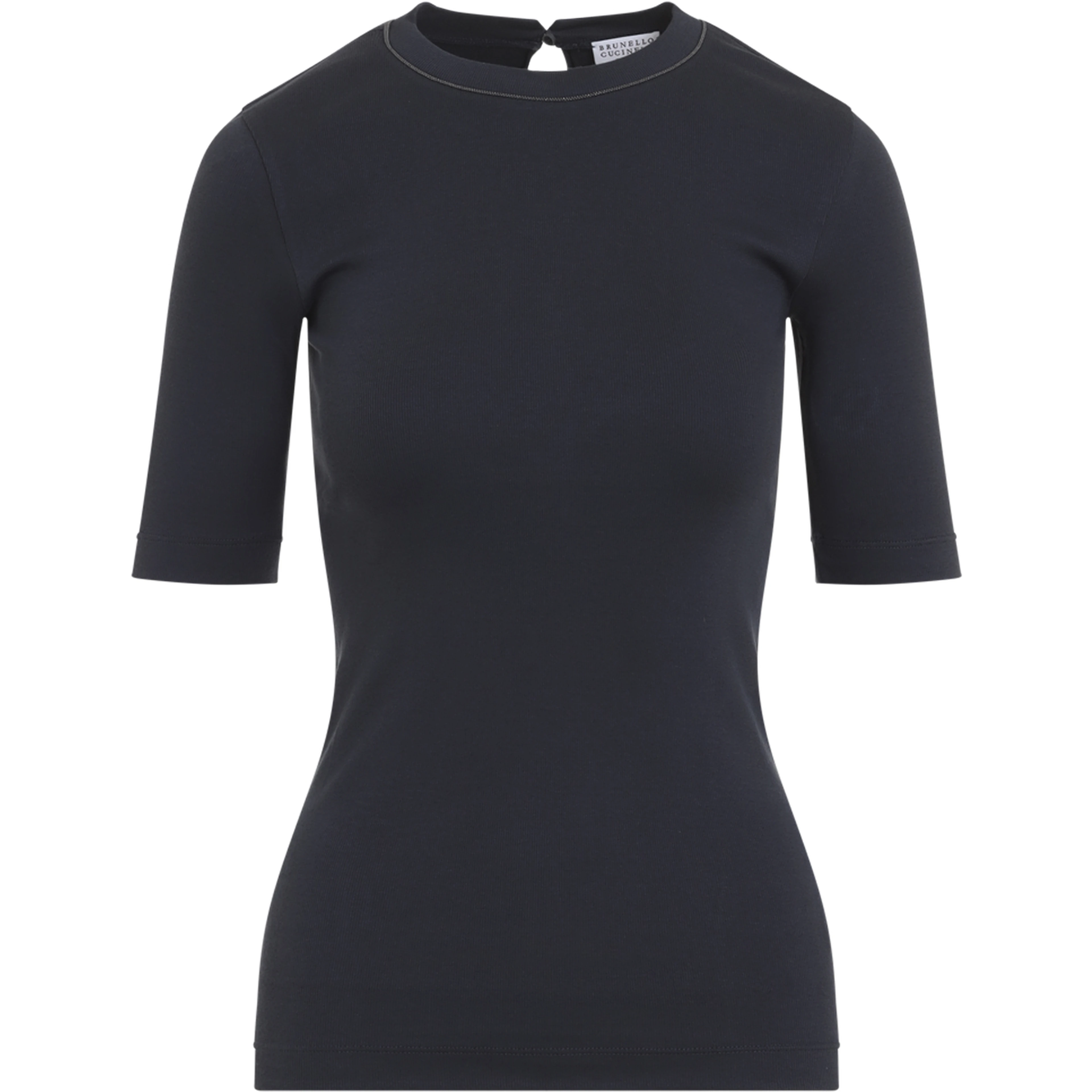 Brunello Cucinelli Rib T-Shirt