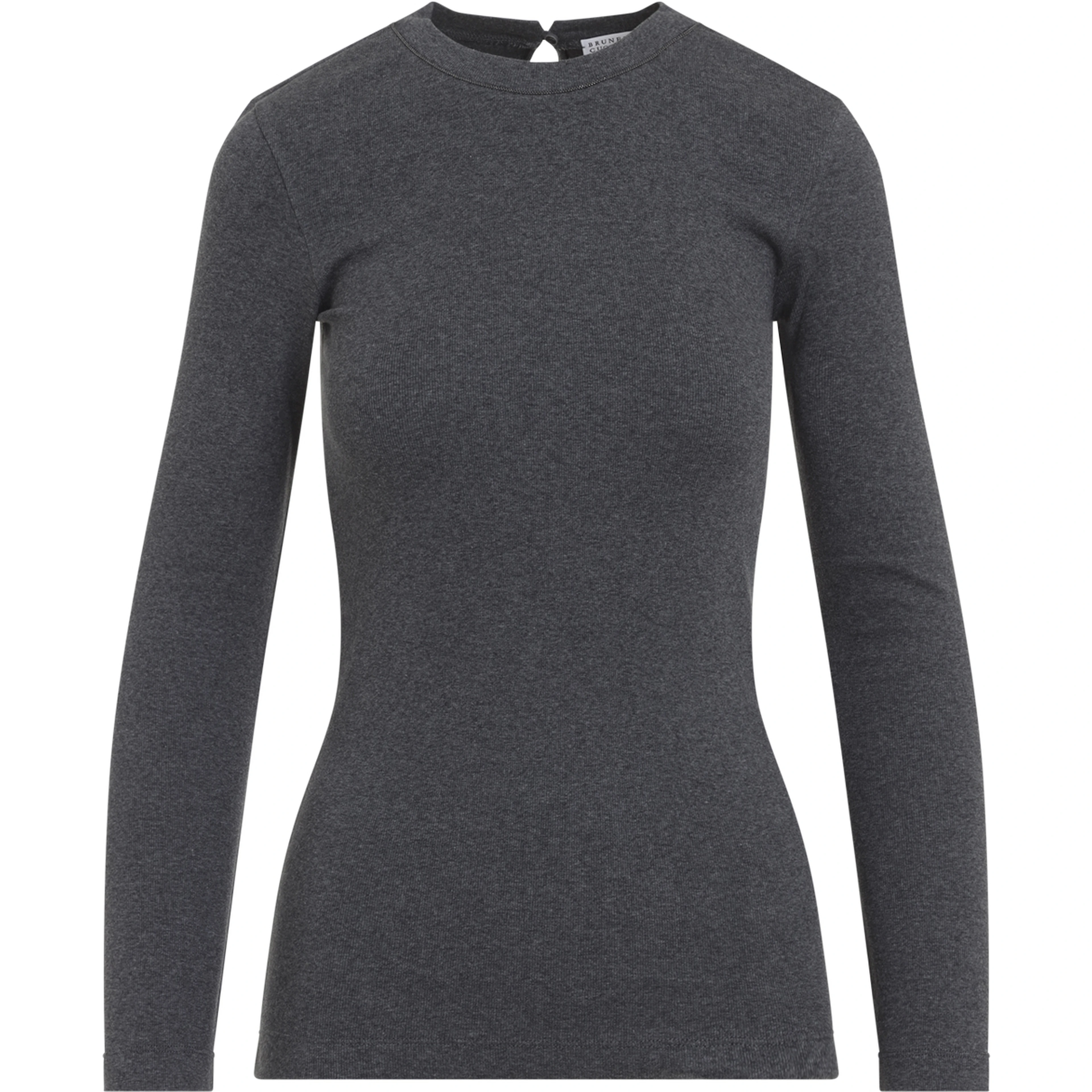 Brunello Cucinelli L/S Rib T-Shirt