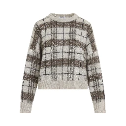 Brunello Cucinelli Check Sweater
