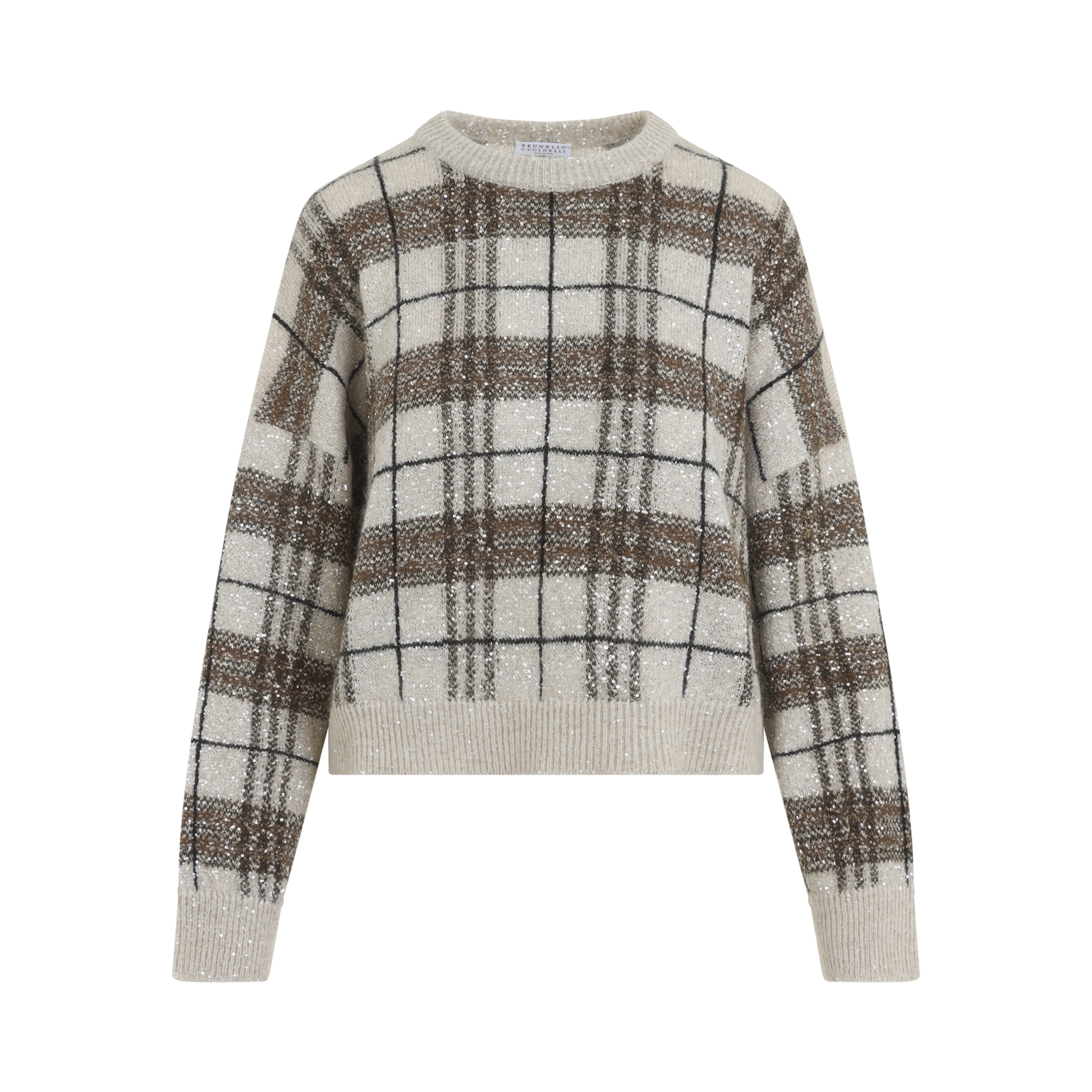 Brunello Cucinelli Check Sweater