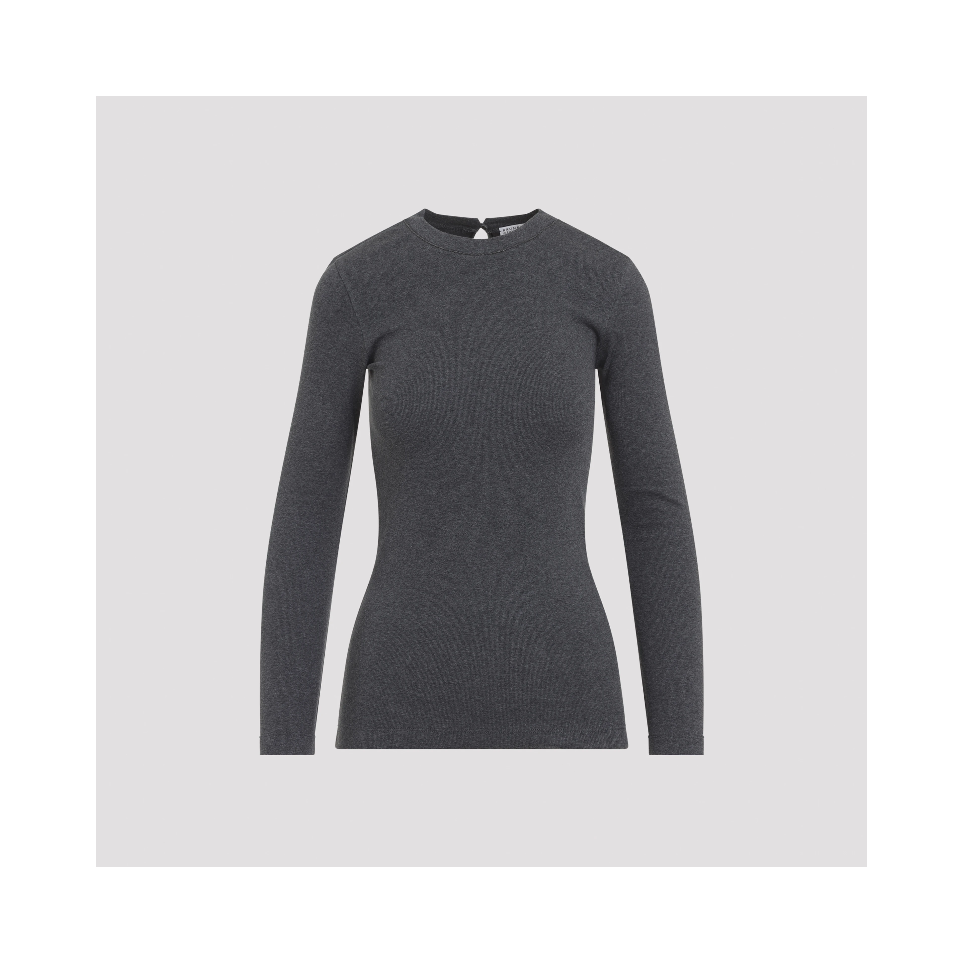 Brunello Cucinelli L/S Rib T-Shirt