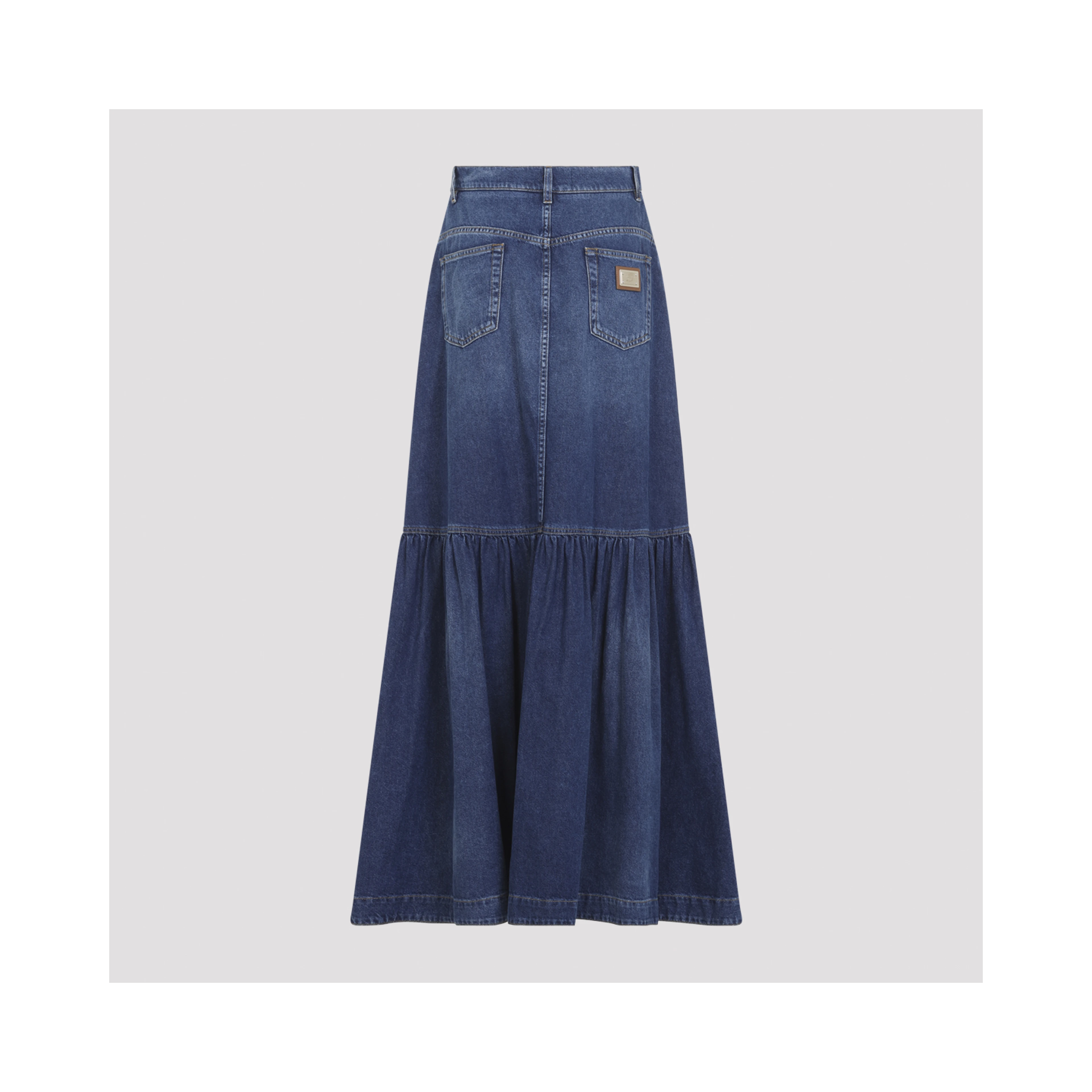 Dolce & Gabbana Long Denim Skirt