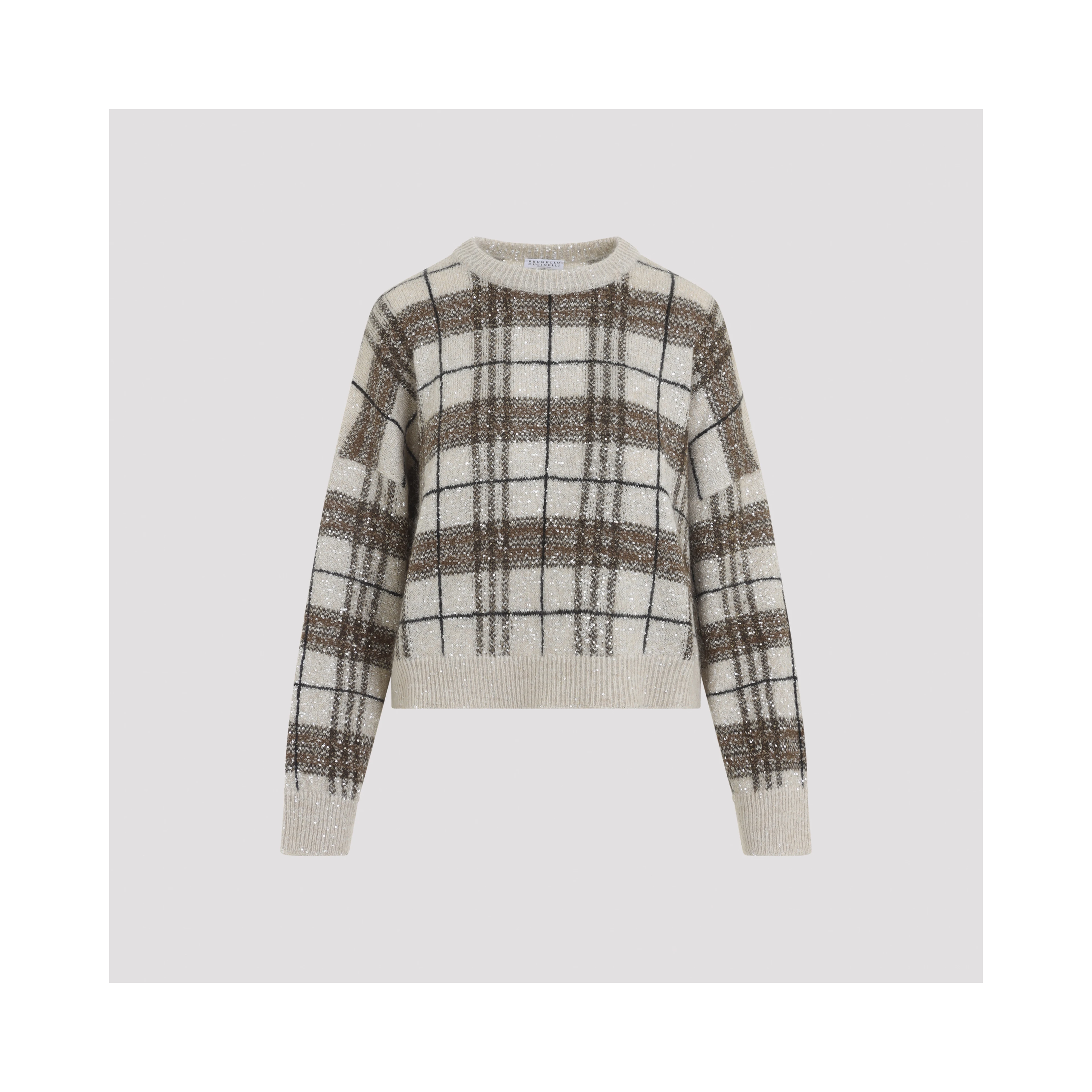 Brunello Cucinelli Check Sweater