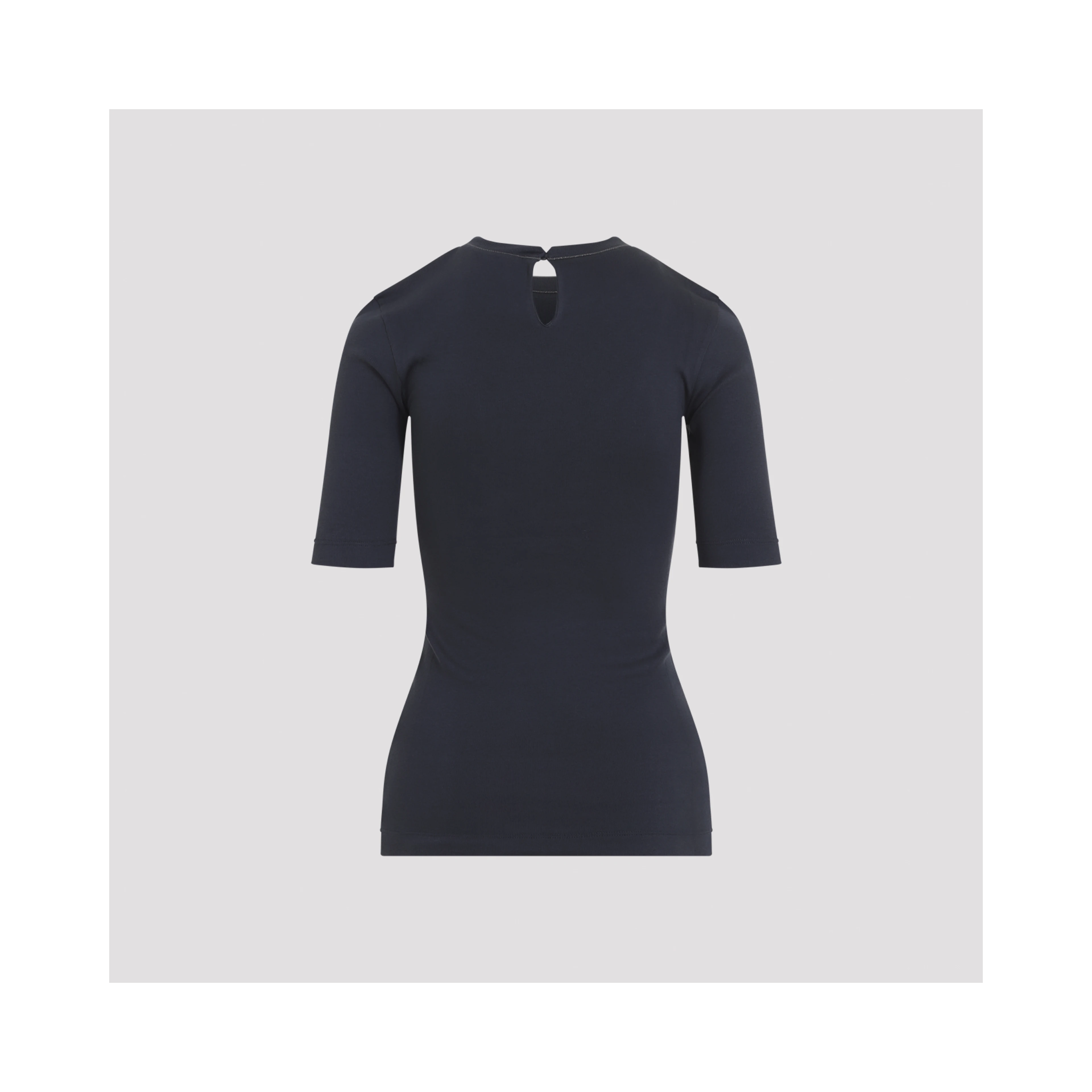 Brunello Cucinelli Rib T-Shirt
