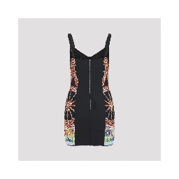 Dolce & Gabbana Charmeuse Carretto Mini Dress