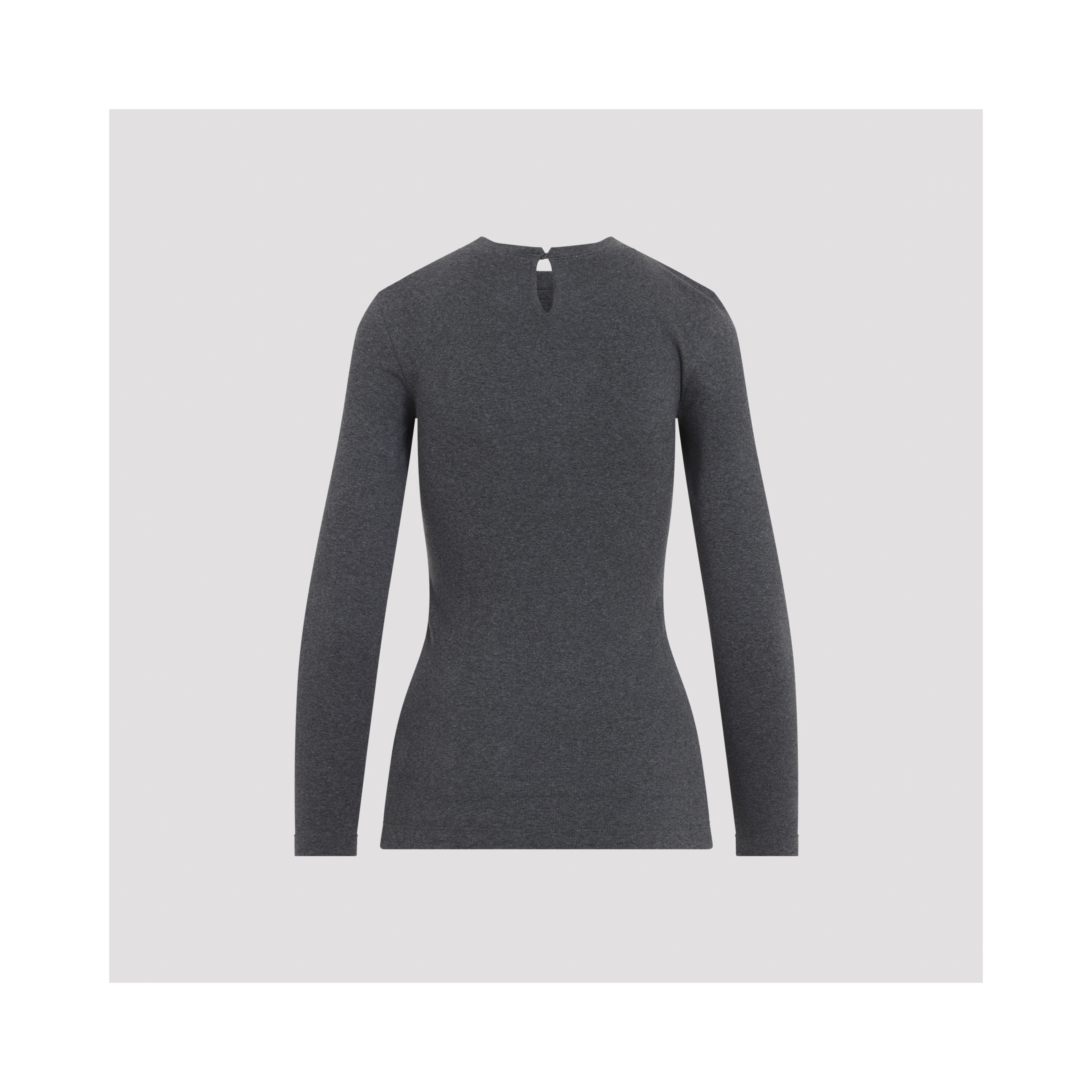 Brunello Cucinelli L/S Rib T-Shirt