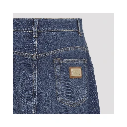 Dolce & Gabbana Long Denim Skirt