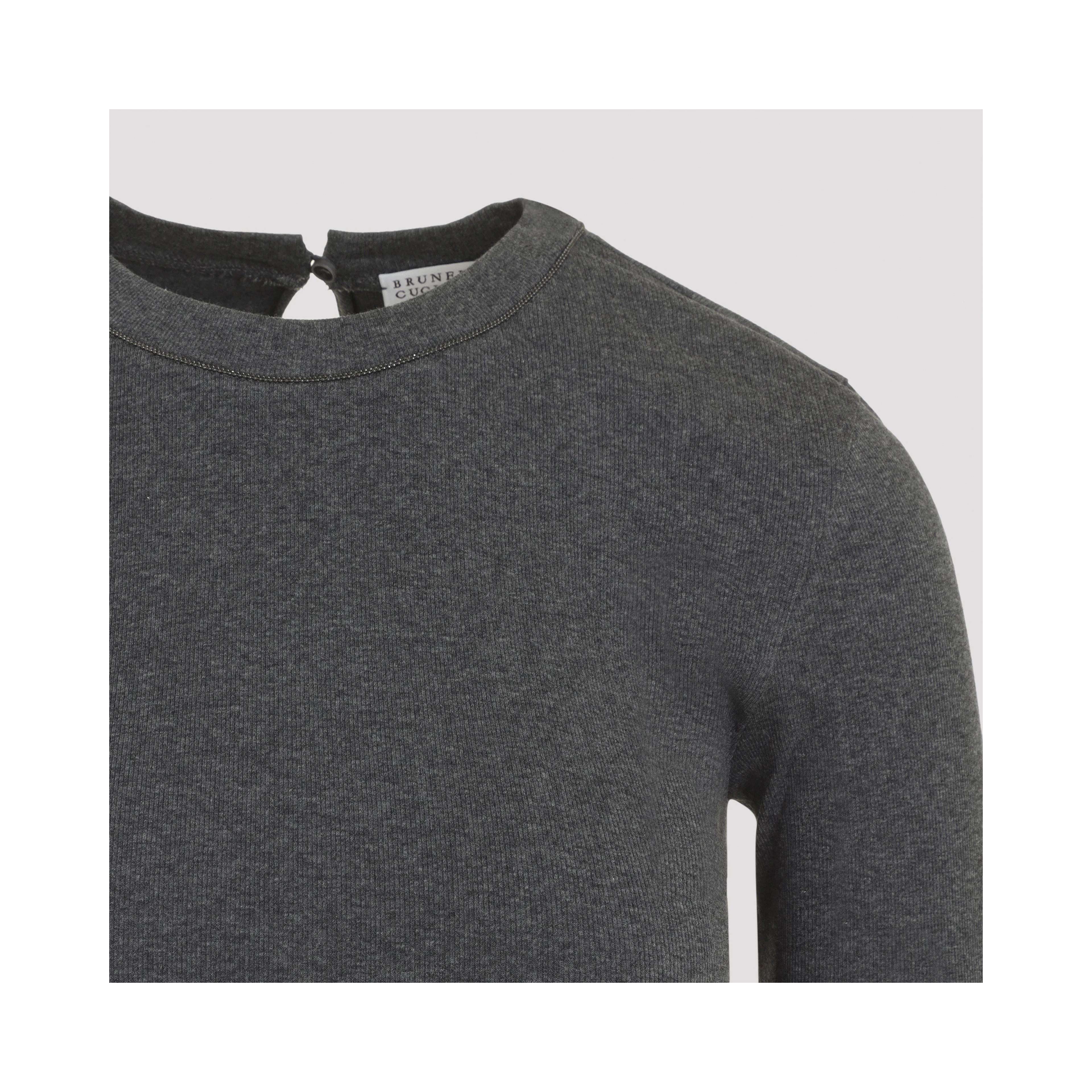 Brunello Cucinelli L/S Rib T-Shirt