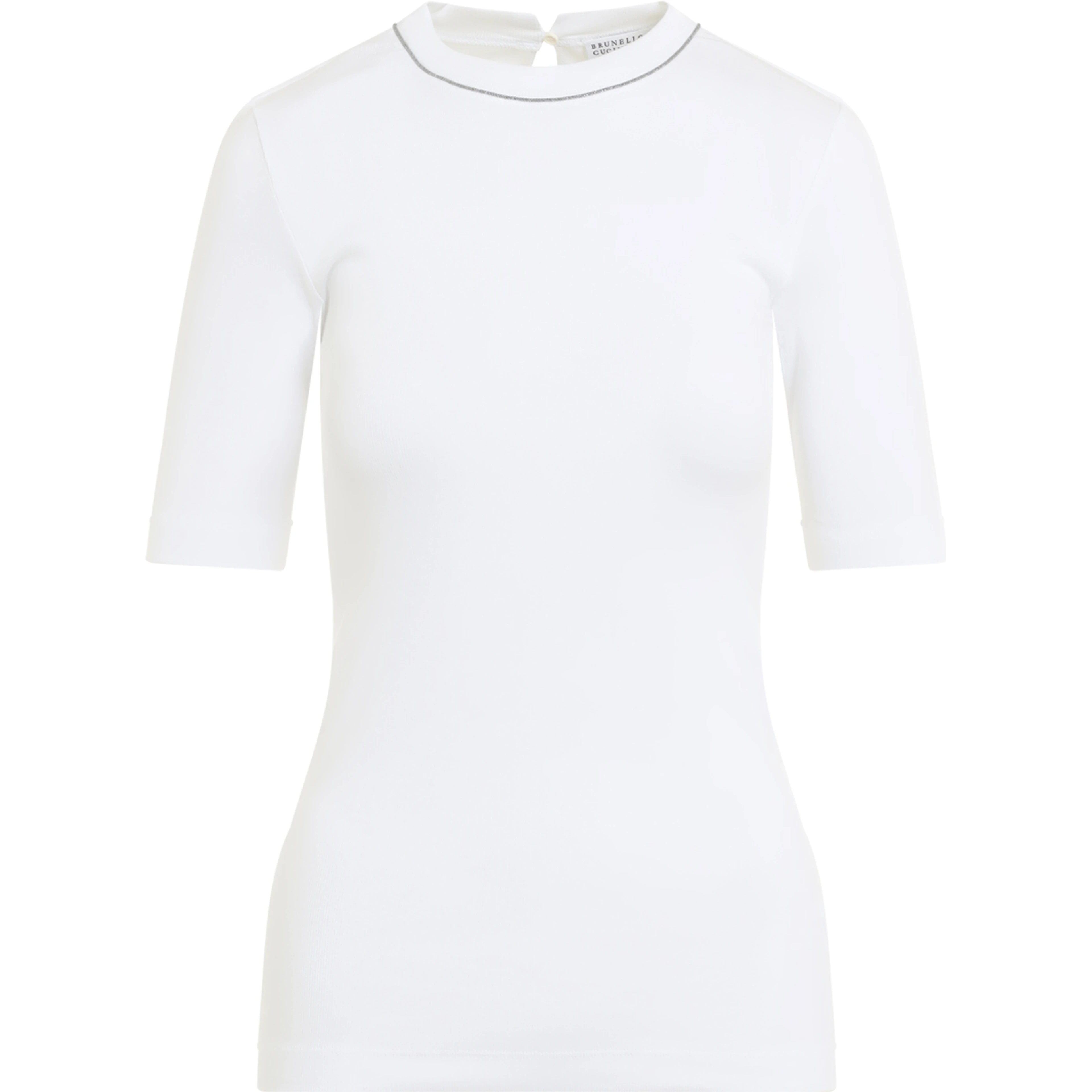 Brunello Cucinelli Rib T-Shirt