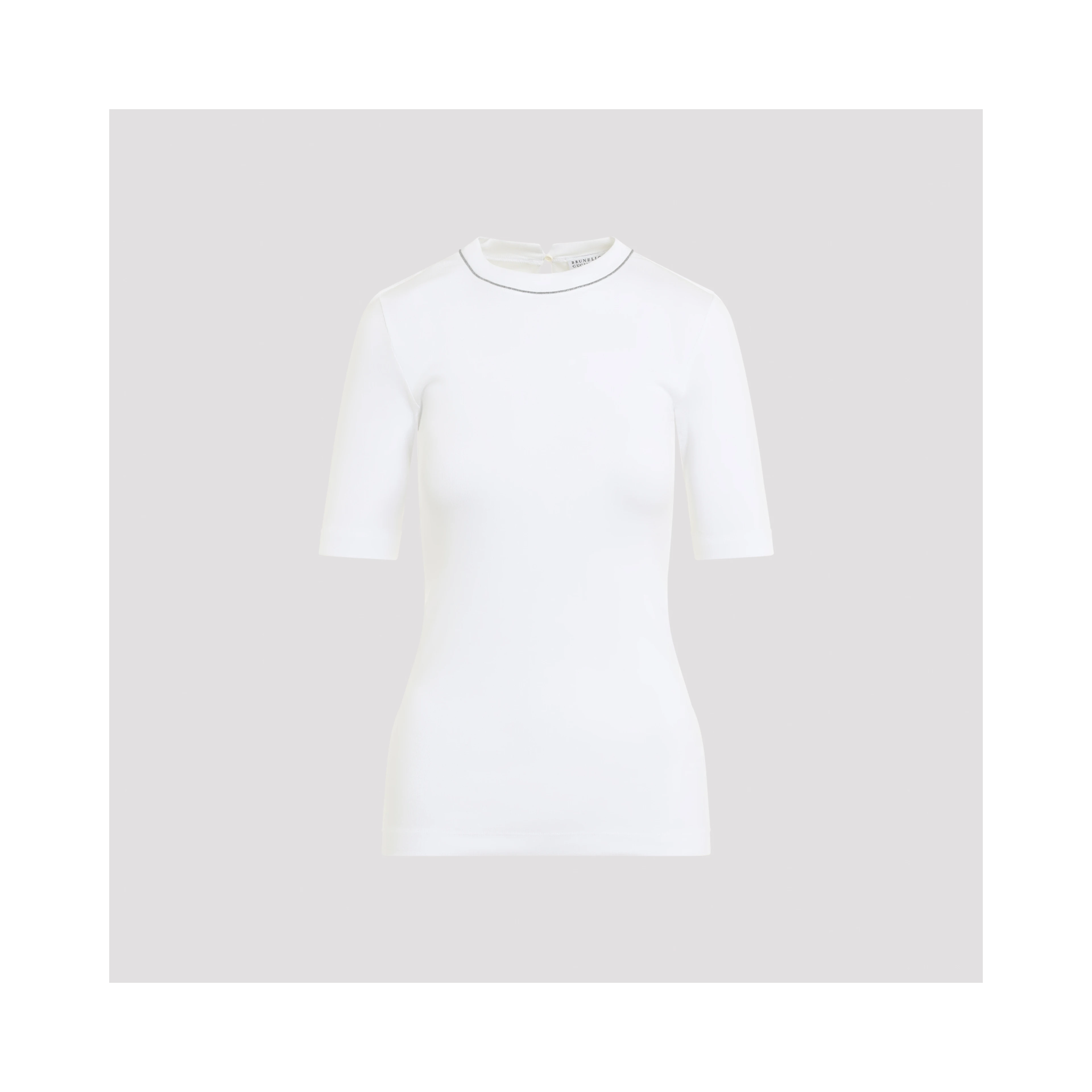 Brunello Cucinelli Rib T-Shirt